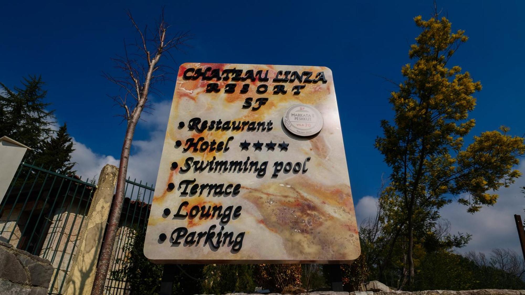 Chateau Linza Resort Tirana Buitenkant foto